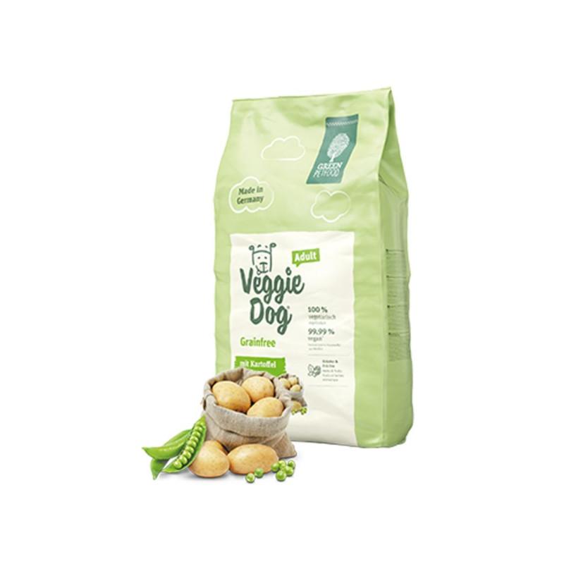 Сухий корм для собак Green Petfood VeggieDog Grainfree 900 г (4032254748038)