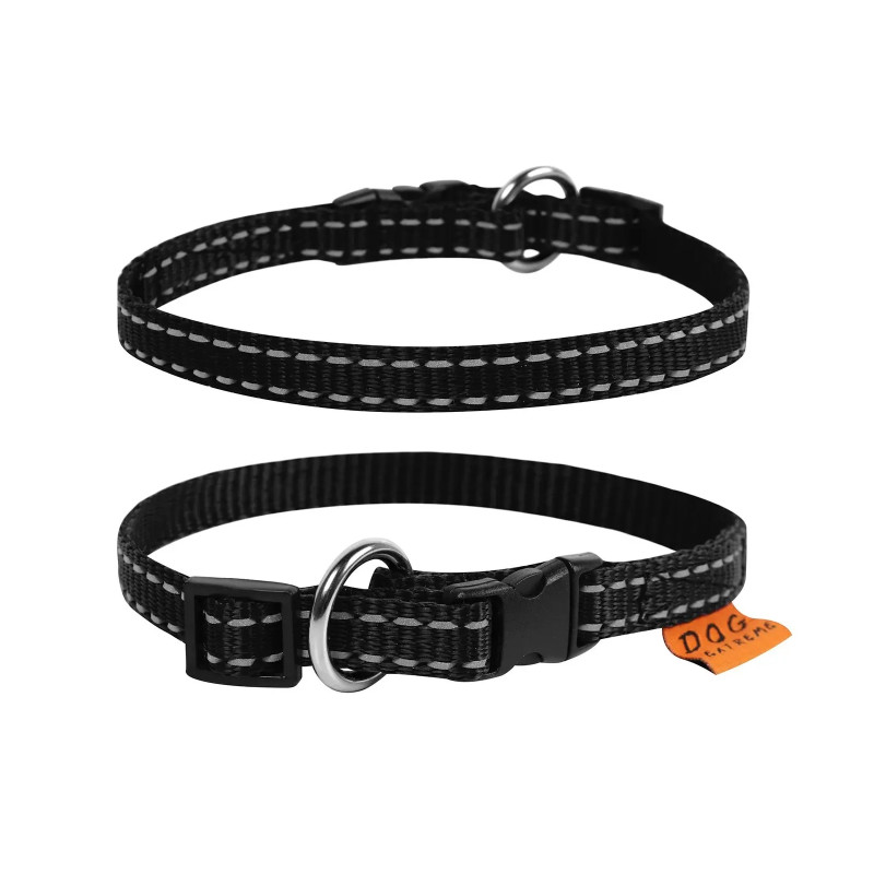 Нашийник для тварин Collar Dog Extremе 10 мм 20-30 см (чорний) (42841)