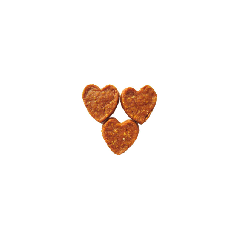 Ласощі для собак Yalute Salmon and Oats in Heart Shape 100 г (лосось та овес) (4820261920543)