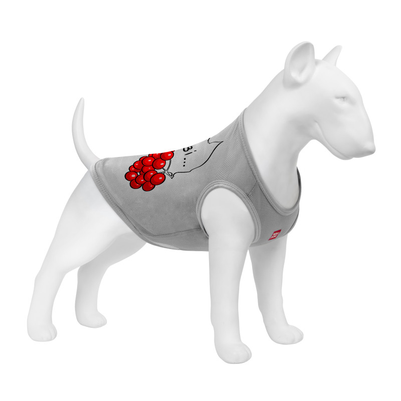 Борцівка для тварин WAUDOG Clothes "Калина" сітка M сіра (302-0228-11)