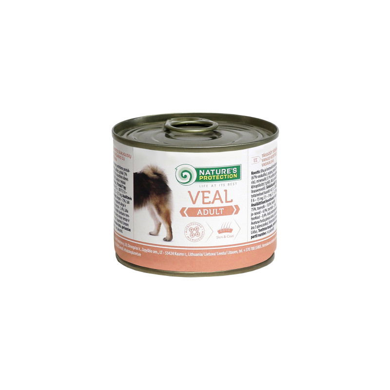 Консерви для собак Nature's Protection Adult Veal 200 г (KIK24518)