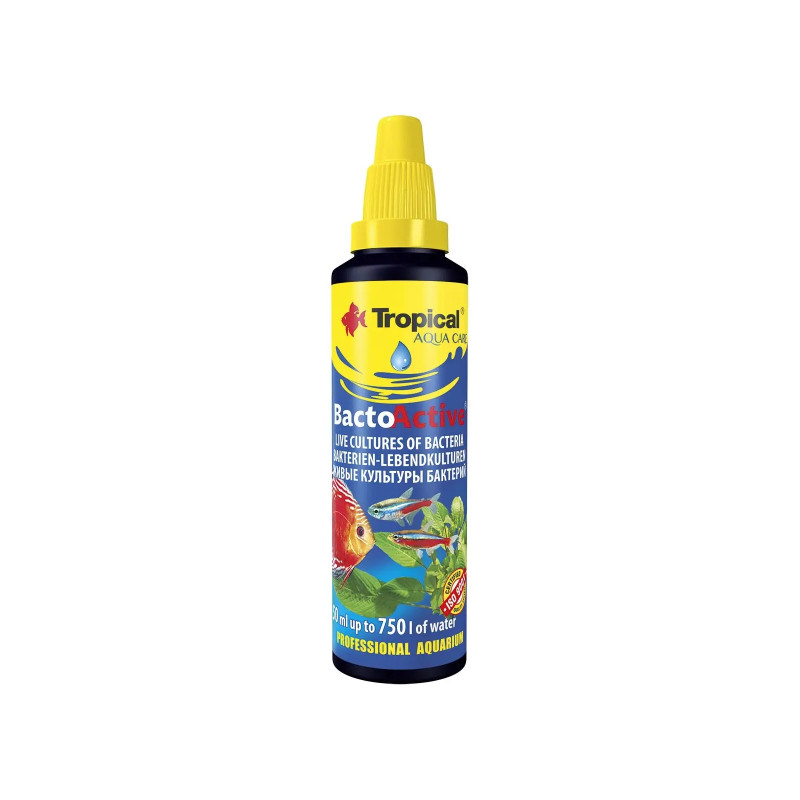 Засіб по догляду за водою Tropical Aqua Care Bactro Аctive 30 мл (5900469343012)