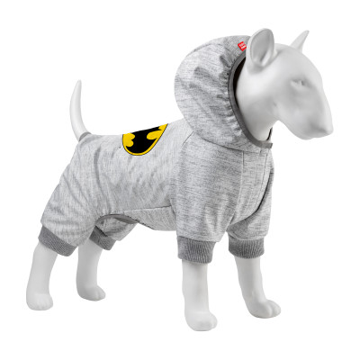 Комбінезон для тварин Collar WAUDOG Clothes "Бетмен лого" софтшелл S40 B 52-57 см, С 32-37 см (307-2001)