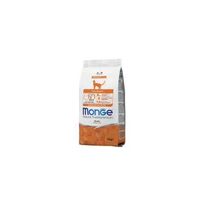 Сухий корм для кішок Monge Cat Sterilised з качкою 1.5 кг (8009470011952)