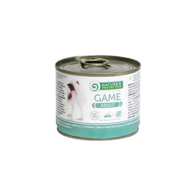 Консерви для собак Nature's Protection Adult Game 200 г (KIK45092)