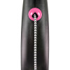 Повідок для собак Flexi Black Design XS трос 3 м (рожевий) (4000498033210)