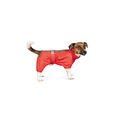 Комбінезон для тварин Pet Fashion "RAIN" для такс XS (червоний) (4823082425532)