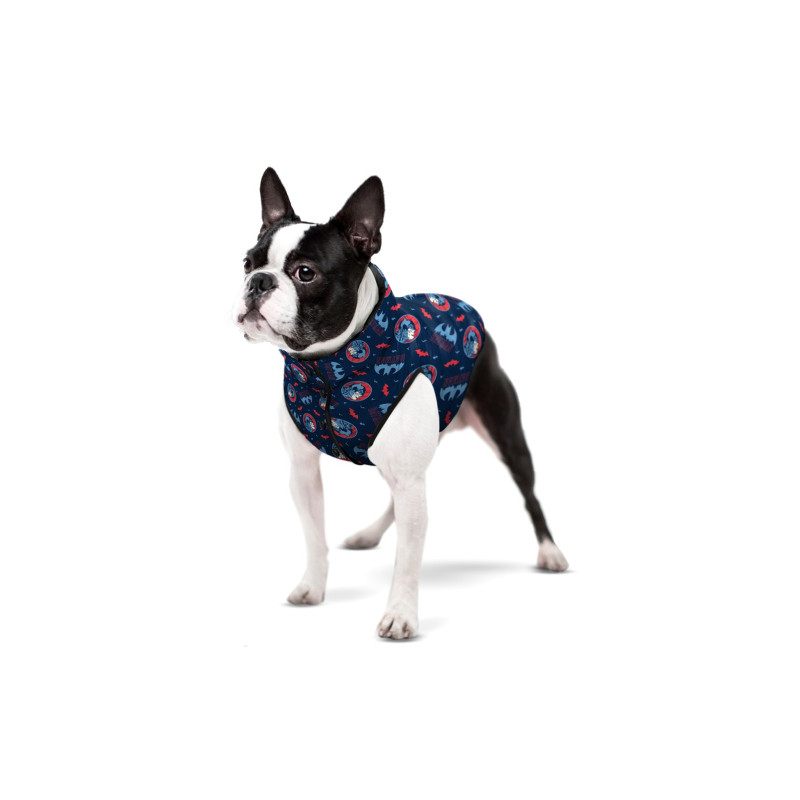 Курточка для тварин WAUDOG Clothes "Бетмен червоно-блакитний" M 50 (0950-4003)