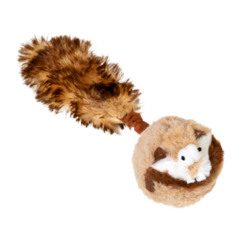Іграшка для собак GiGwi Catch&fetch Барсук із двома пищалками 26 см (75039)
