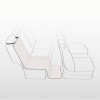 Килимок для тварин Trixie захисний в авто 1.4х1.2 м Бежевий (4011905132372)