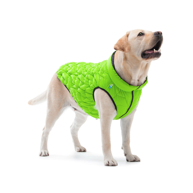 Курточка для тварин Collar AiryVest UNI двостороння S 33 салатово-чорна (2522)