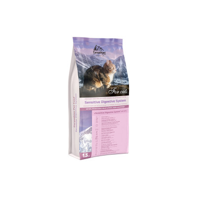Сухий корм для кішок Carpathian Pet Food Sensitive Digestive System 1.5 кг (4820111140954)