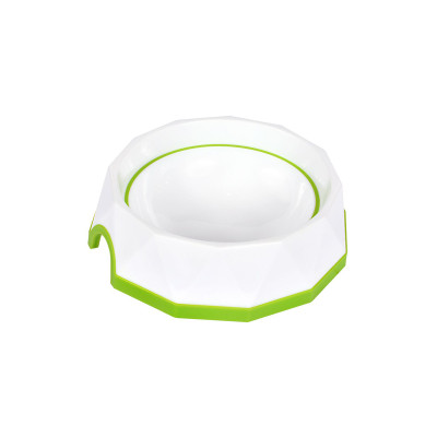 Посуд для собак AnimAll Миска діамант PS8007 500 мл (зелено-біла) (6914068020259)