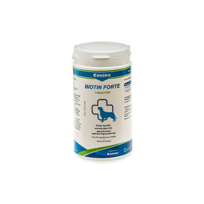 Вітаміни для собак Canina Biotin Forte Інтенсивний курс для шерсті 210 таблеток (4027565101115)