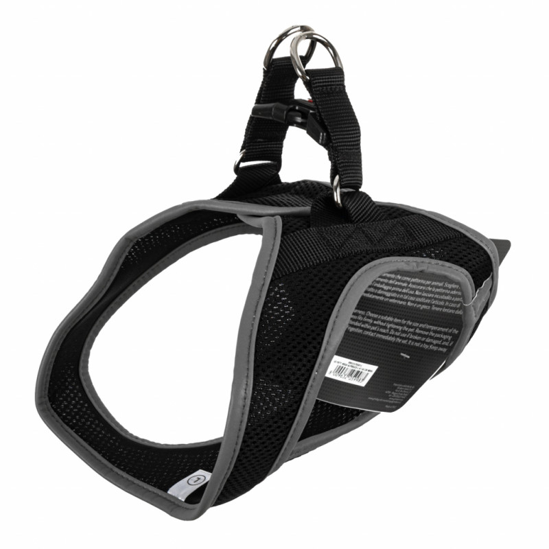 Шлея для собак GimDog Alfresco L неопрен 47-50 см чорна (8009632059983)