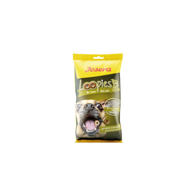 Ласощі для собак Josera LOOPIES MIT LAMM 150 г (4032254746997)