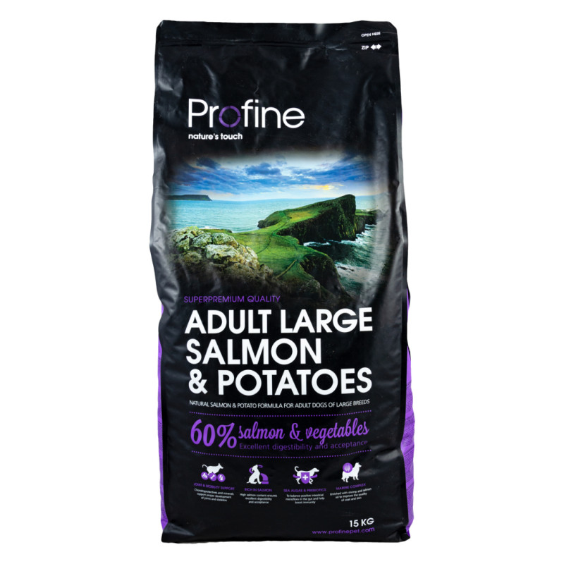 Сухий корм для собак Profine Adult Large Salmon з лососем і картоплею 15 кг (8595602517619)