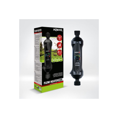 Акваріумний обігрівач AquaEl Flow Heater з системою регулювання One Touch 500 Вт (5905546326100)