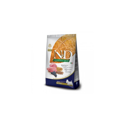 Сухий корм для собак Farmina Low Grain ADULT MINI з ягням та чорницею 2.5 кг (8010276022103)