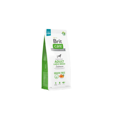 Сухий корм для собак Brit Care Dog Grain-free Adult Large Breed беззерновий з лососем 12 кг (8595602558896)