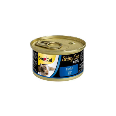 Консерви для котів GimCat Shiny Cat з тунцем 70 г (4002064413082)