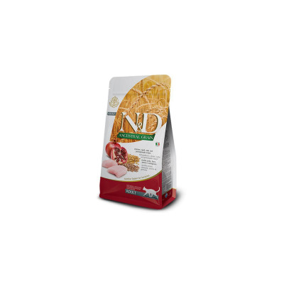 Сухий корм для кішок Farmina LOW GRAIN курка, гранат 1.5 кг (8010276021571)