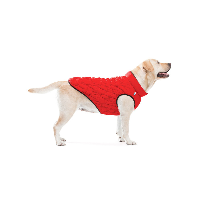 Курточка для тварин Collar AiryVest UNI двостороння M 43 червоно-чорна (2540)
