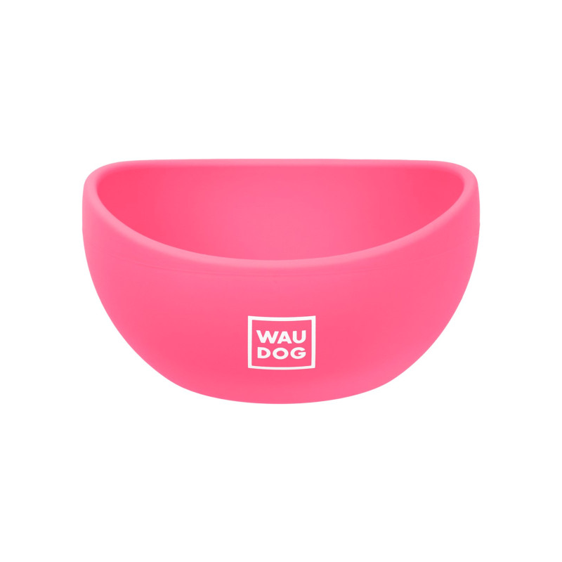 Посуд для котів WAUDOG Silicone Миска 250 мл рожева (50817)