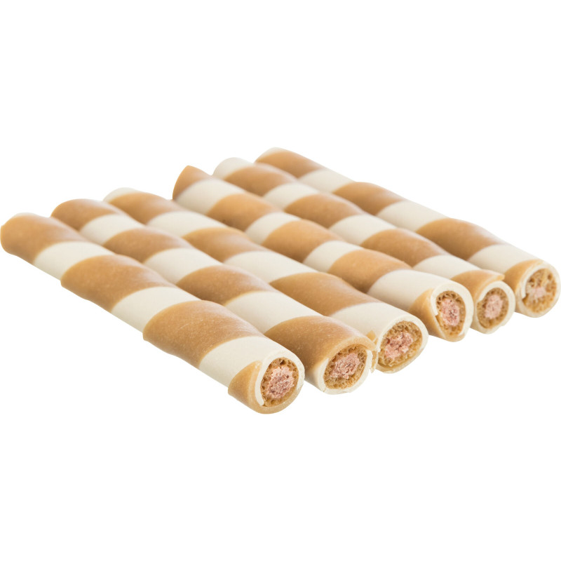 Ласощі для собак Trixie Filled Chew 10 см 100 шт (курка) (4011905276465)