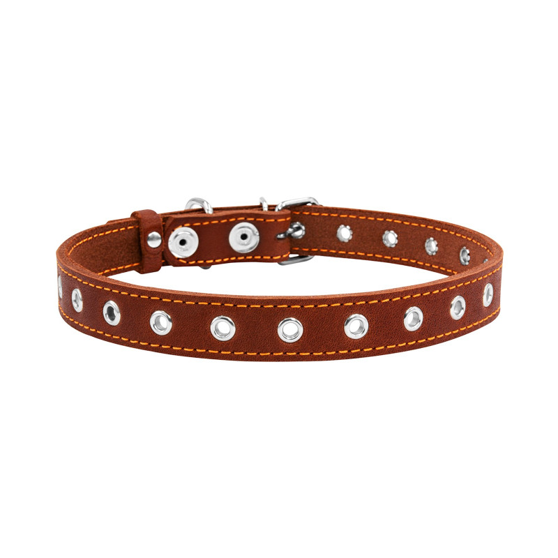 Нашийник для тварин Collar безрозмірний 20 мм 50 см (коричневий) (01516)