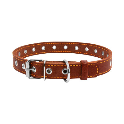 Нашийник для тварин Collar безрозмірний 20 мм 50 см (коричневий) (01516)