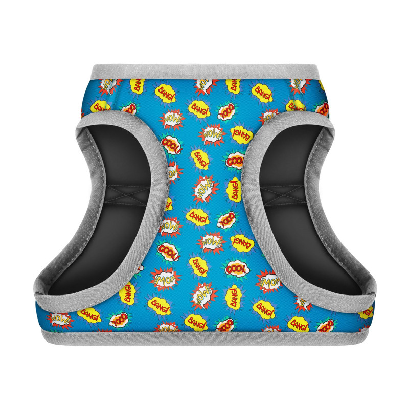 Шлея для собак WAUDOG Clothes з QR паспортом "ВАУ" S2 (2905)