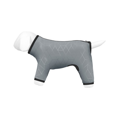 Дощовик для тварин Collar WAUDOG Clothes світловідбивний M35 В 59-62 см, З 37-40 см (5429)