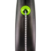 Повідок для собак Flexi Black Design XS трос 3 м (зелений) (4000498033227)