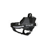 Шлея для собак Dog Extreme Police N4 з ліхтариком 70-100 см чорна (07071)
