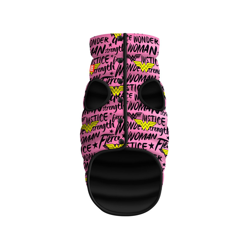 Курточка для тварин WAUDOG Clothes "Диво-жінка в рожевому" L 55 (0955-4010)