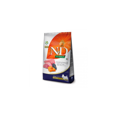 Сухий корм для собак Farmina Grain Free ADULT MINI з гарбузом, ягням, чорницею 2.5 кг (8010276033277)