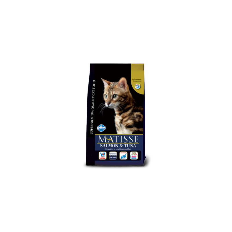 Сухий корм для кішок Farmina Matisse Salmon&Tuna з лососем та тунцем 1.5 кг (8010276032096)